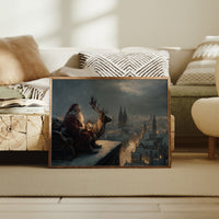 Winter Tales Above Medieval Towers