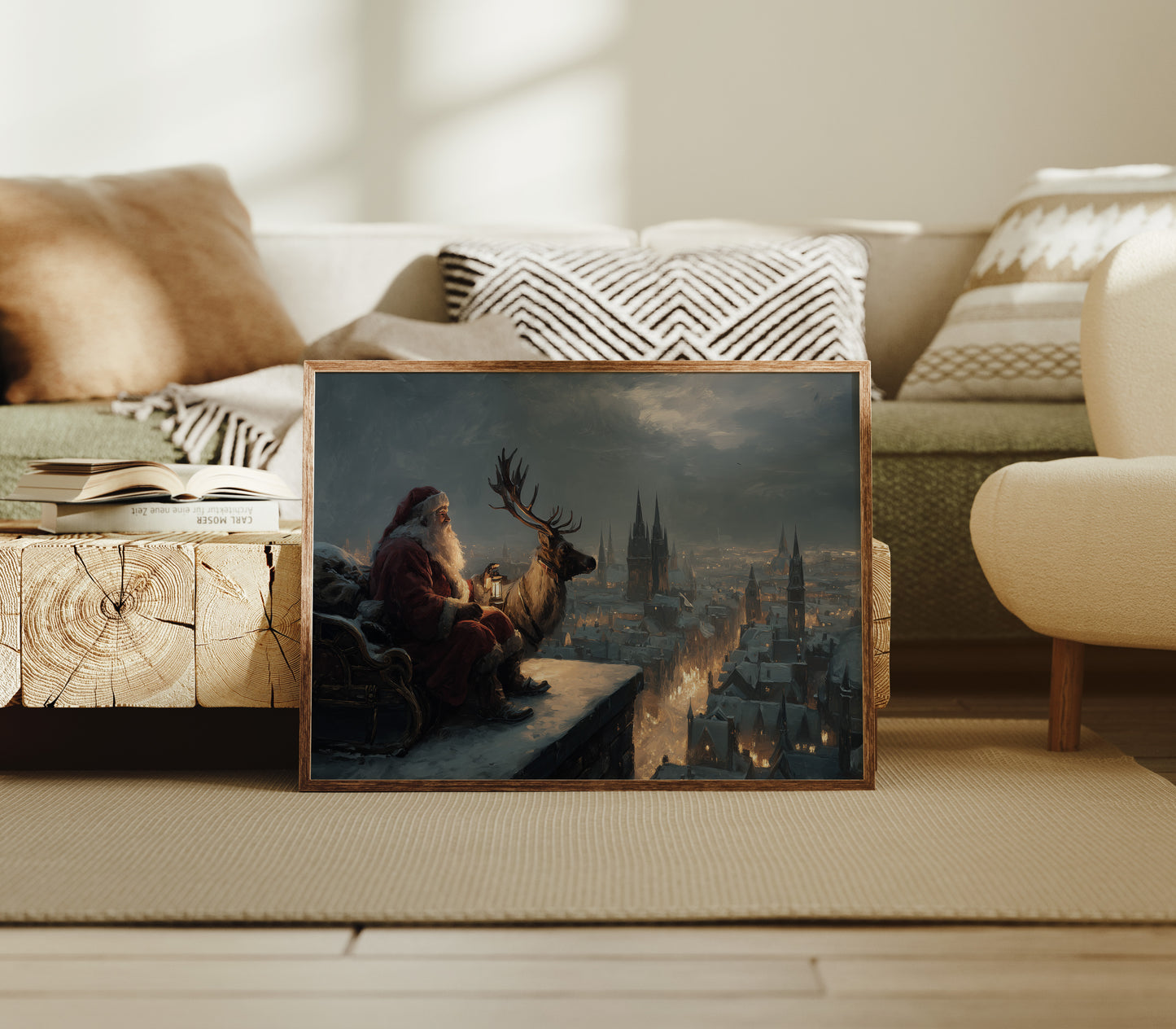 Winter Tales Above Medieval Towers