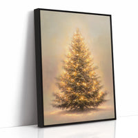 Evergreen Tales In Golden Mist