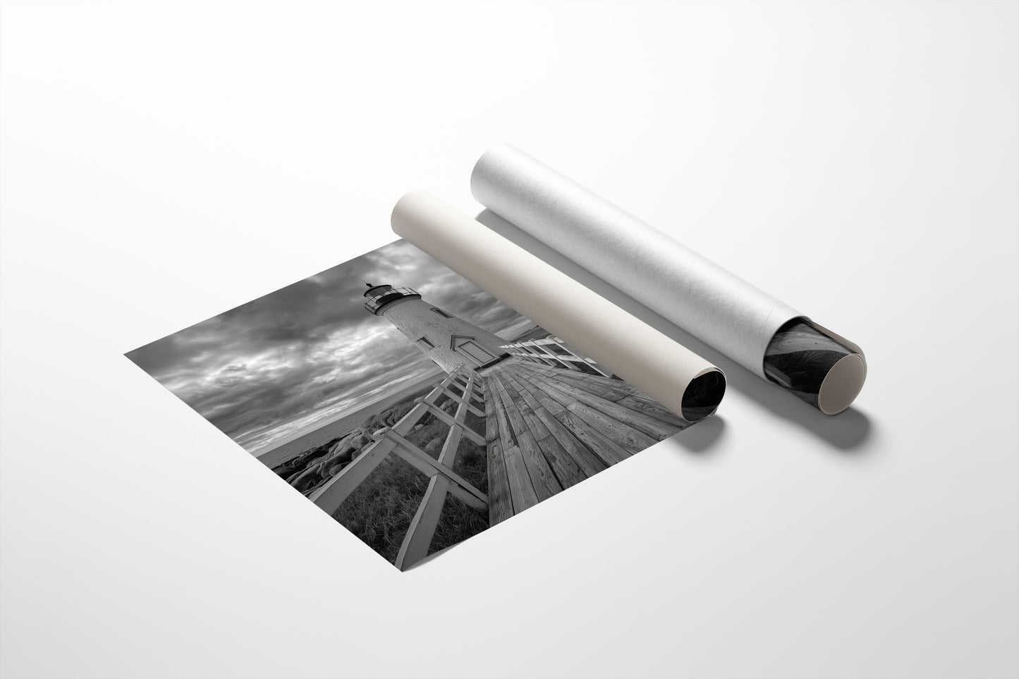 Wooden Path To Coastal Sentinel