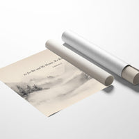 Faith Rests In Mountain Solitude