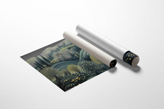 Fireflies Dance Through Tuscan Hills