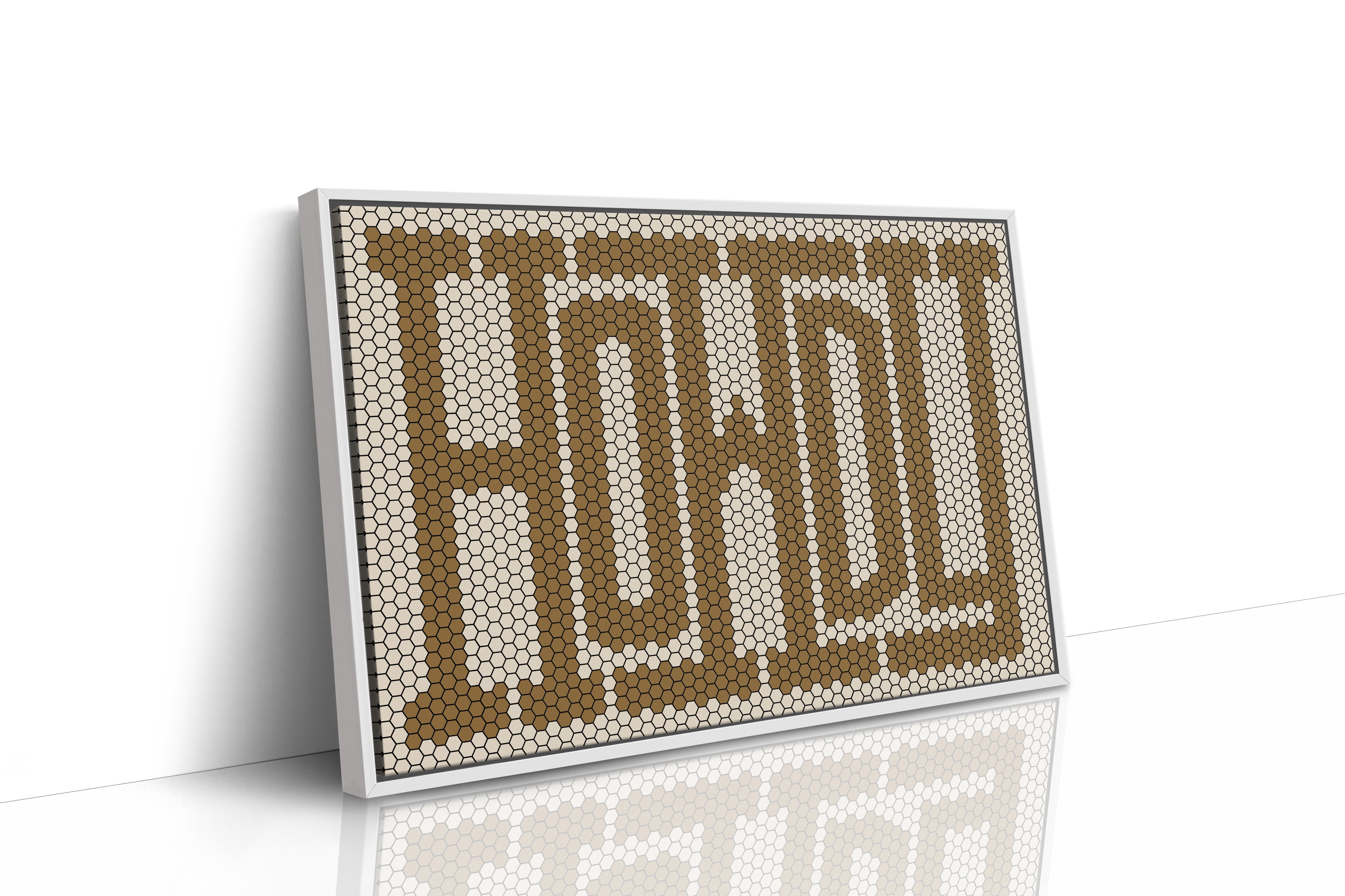 Howdy Western Mosaic Wall Greeting