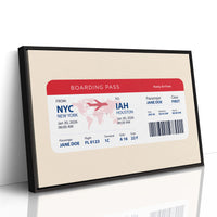 NYC to IAH, First Class