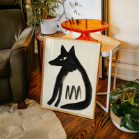 Midnight Fox Speaks Ancient Signs