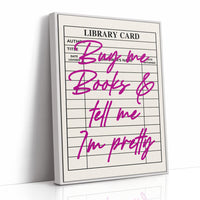 Buy Me Books and Tell Me I'm Pretty, Magenta