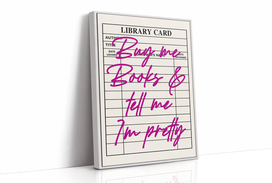 Buy Me Books and Tell Me I'm Pretty, Magenta