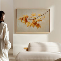 Maple Light Catches October's Glow