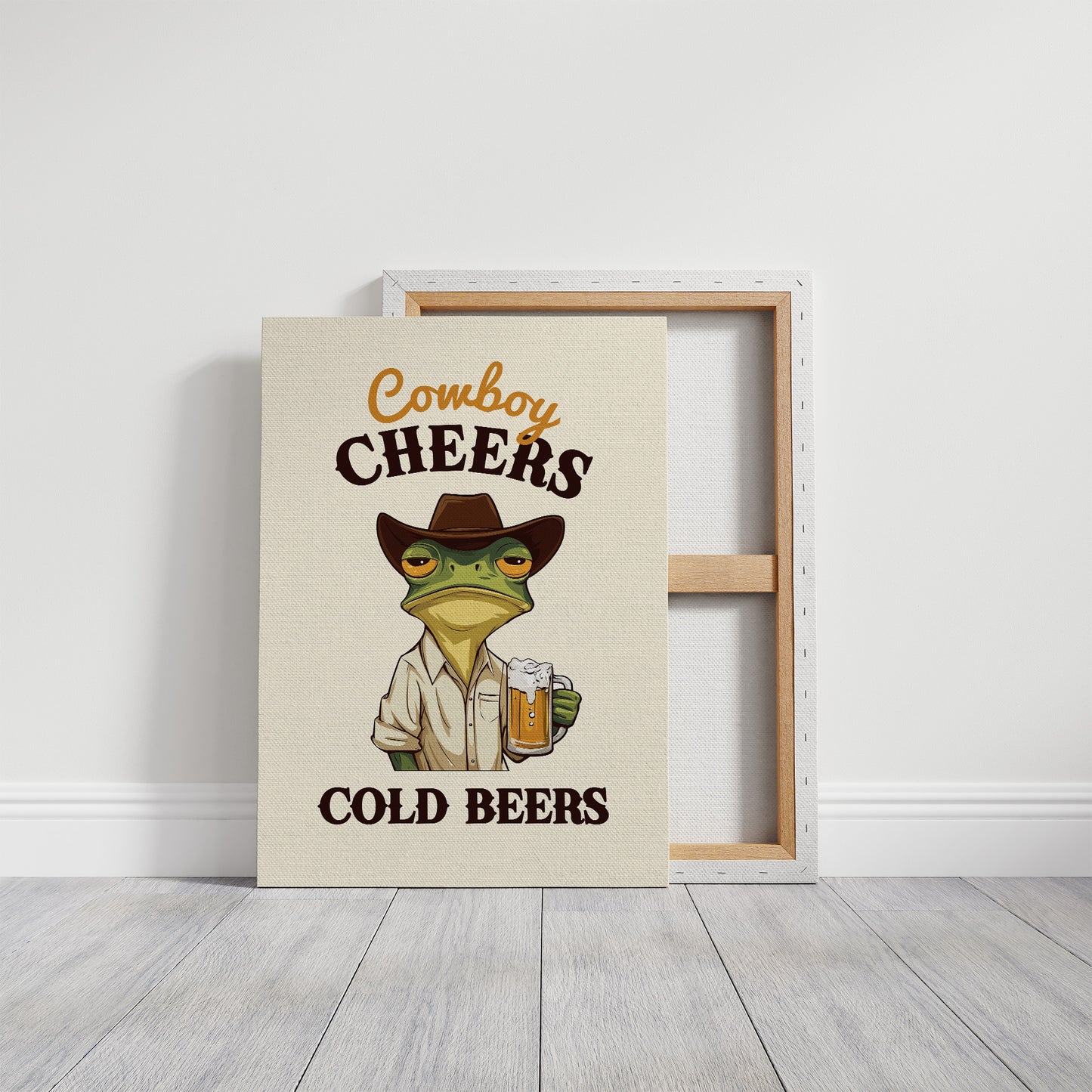 Cowboy Cheers Cold Beers