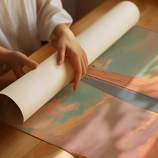 Coral Skies Meet Sailor's Freedom