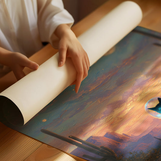 Stargazer Of The Silent Mesa