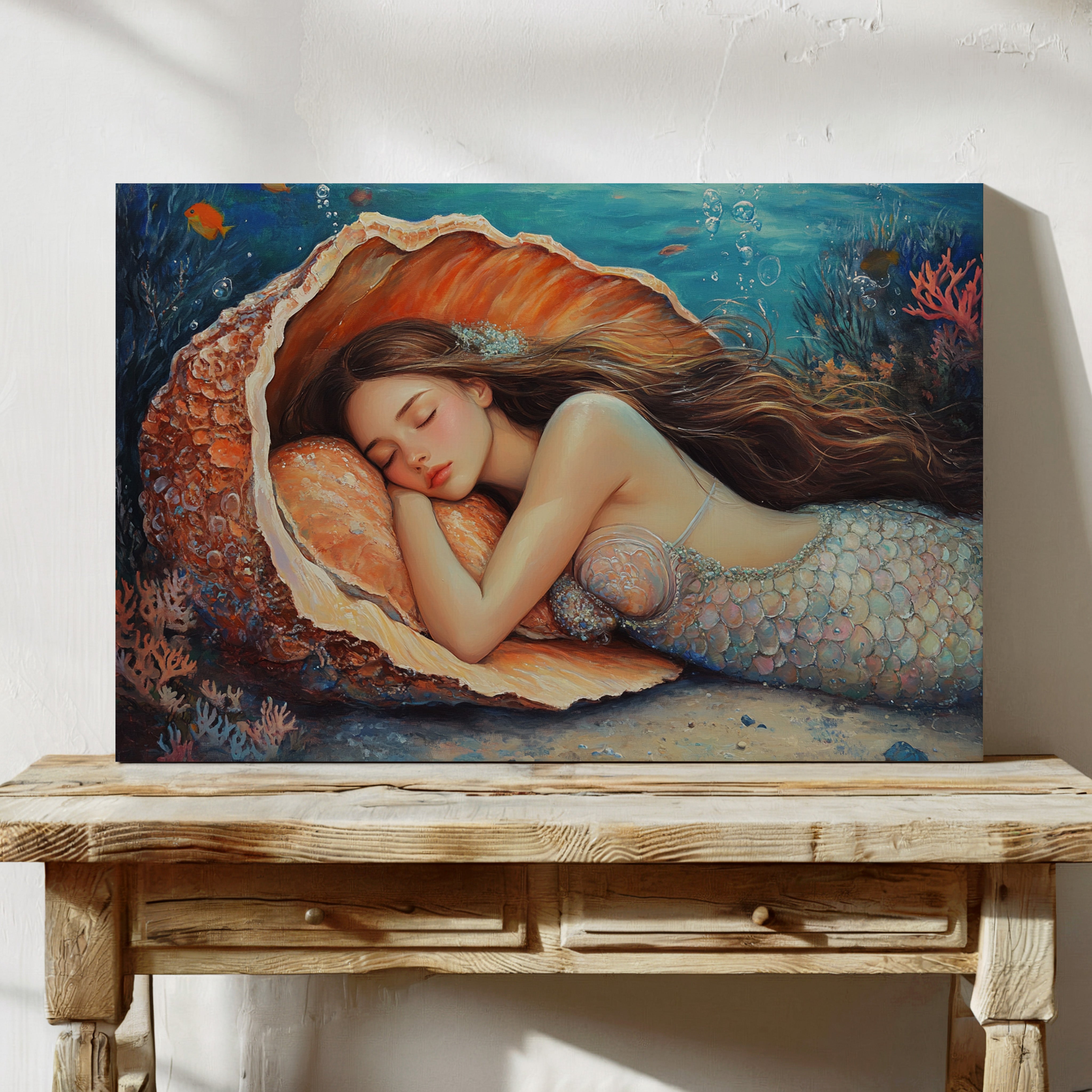 Pearl Dreams In Ocean Depths