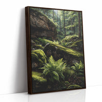 Ancient Ferns Catch Golden Light