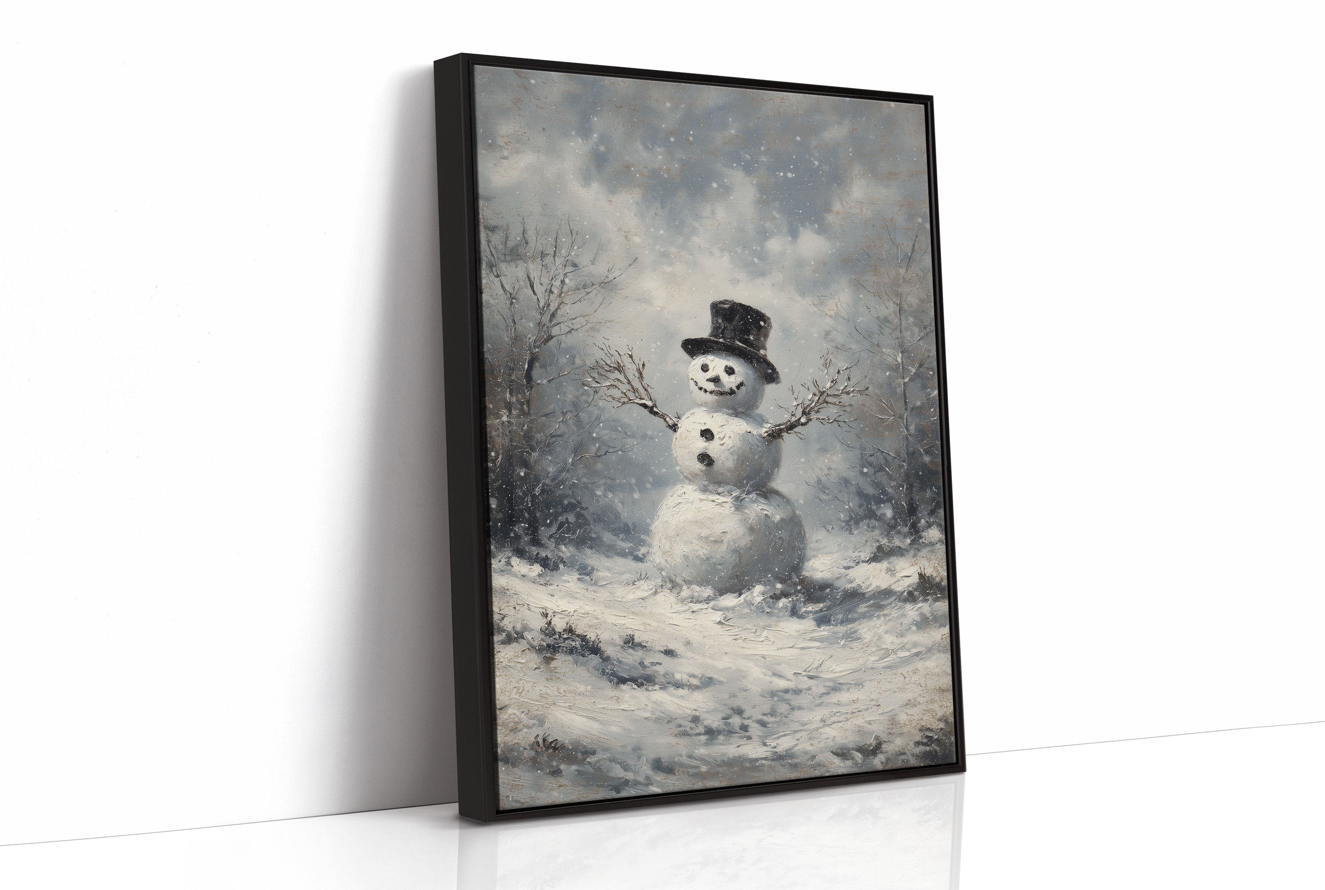 Winter's Tale In Gentle Gray