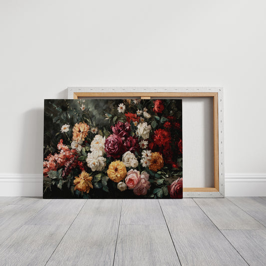 Blooms Dance In Velvet Darkness