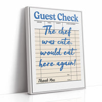 The Chef Was Cute, Blue Diner Edition