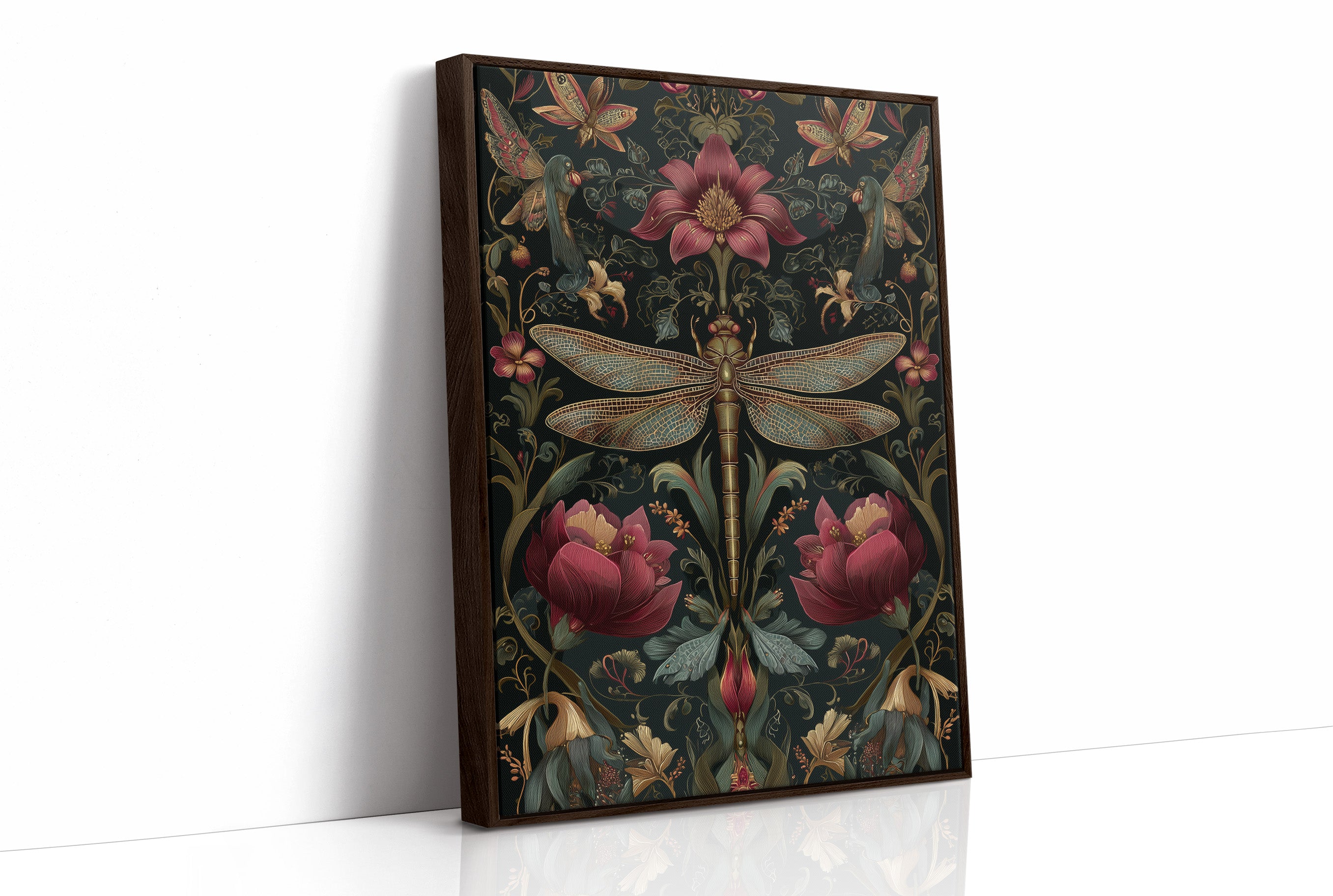 Midnight Garden's Golden Visitor