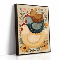 Roosters Tell Folk Art Tales