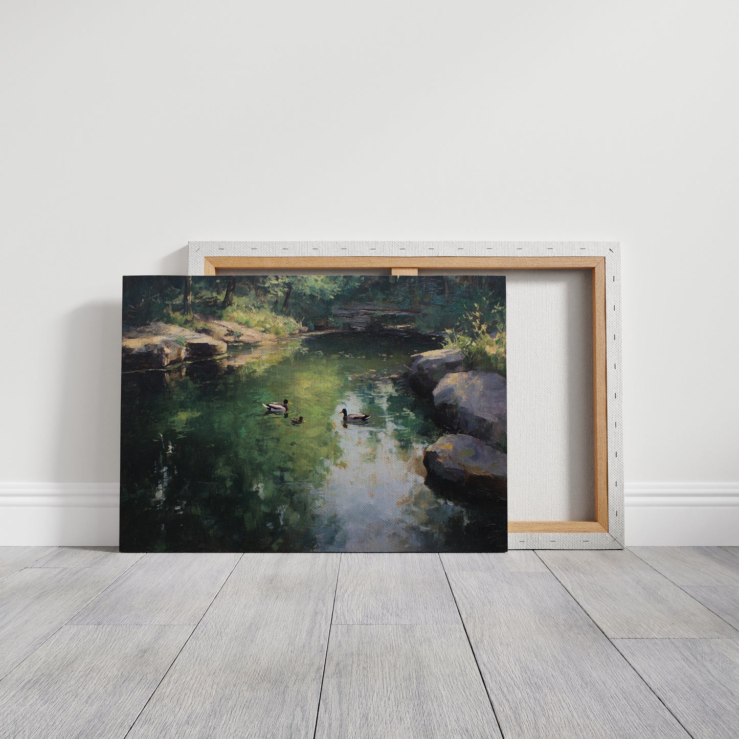 Mallards Find Their Secret Pool