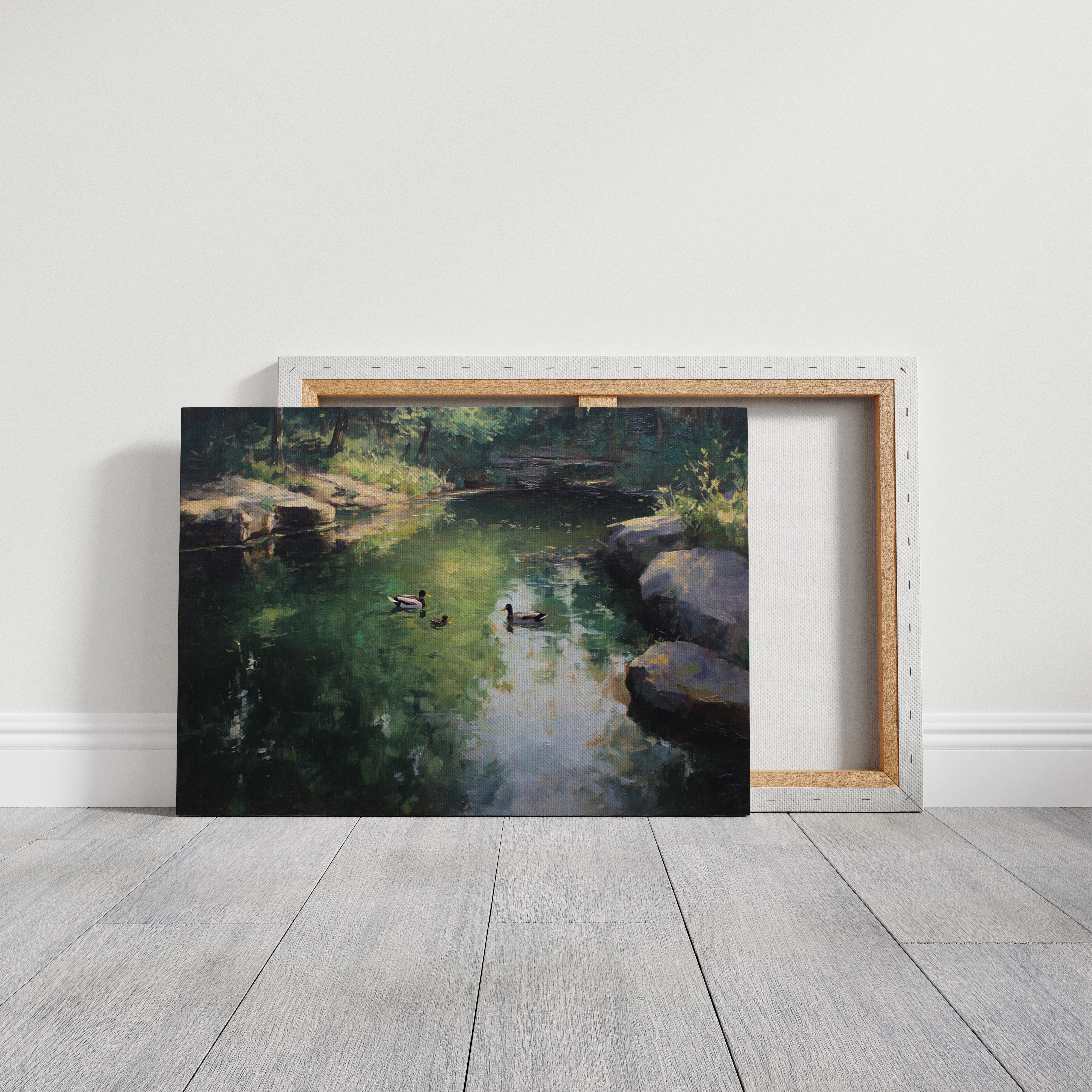 Mallards Find Their Secret Pool