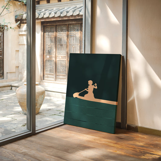 Peaceful Waters Guide The Soul