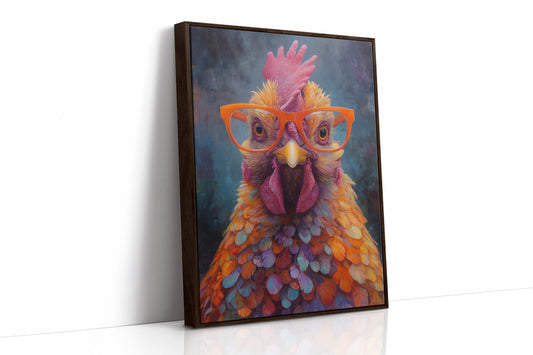 Bookish Rooster Brings Morning Wisdom