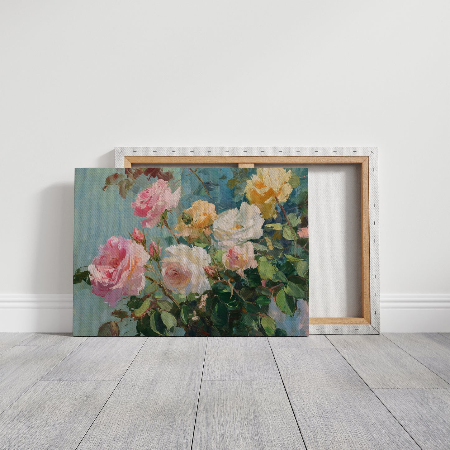 Summer Roses Catch Morning Light
