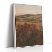 Crimson Sage at Golden Hour
