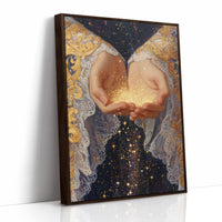 Celestial Offerings In Open Palms