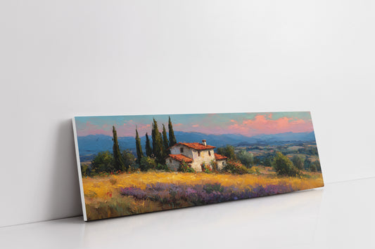 Tuscan Cottage In Golden Fields