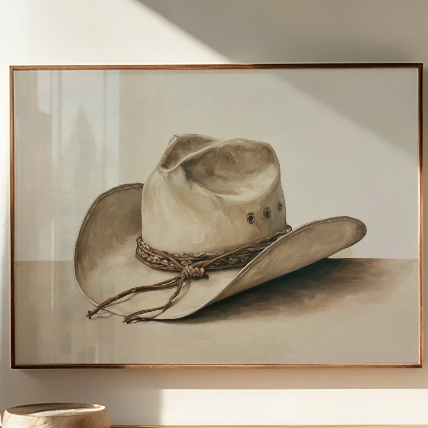 Weathered Leather Tells Ranch Tales