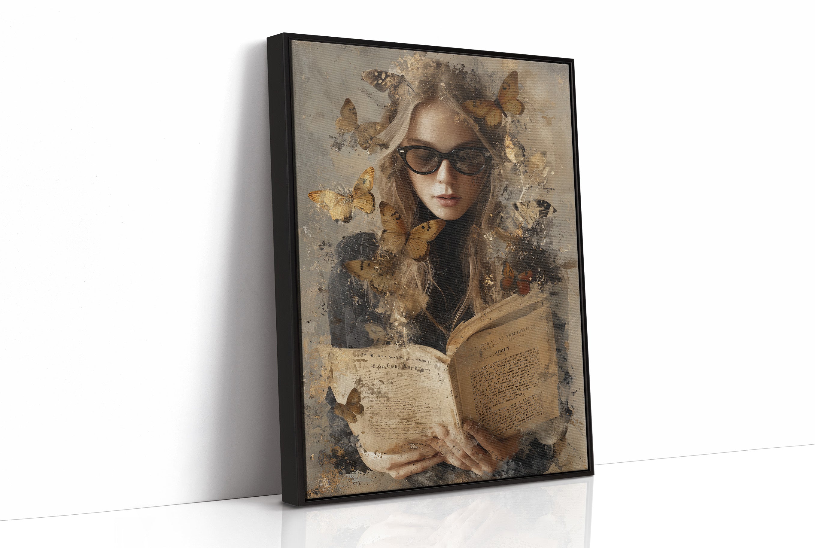 Butterflies Escape From Ancient Pages