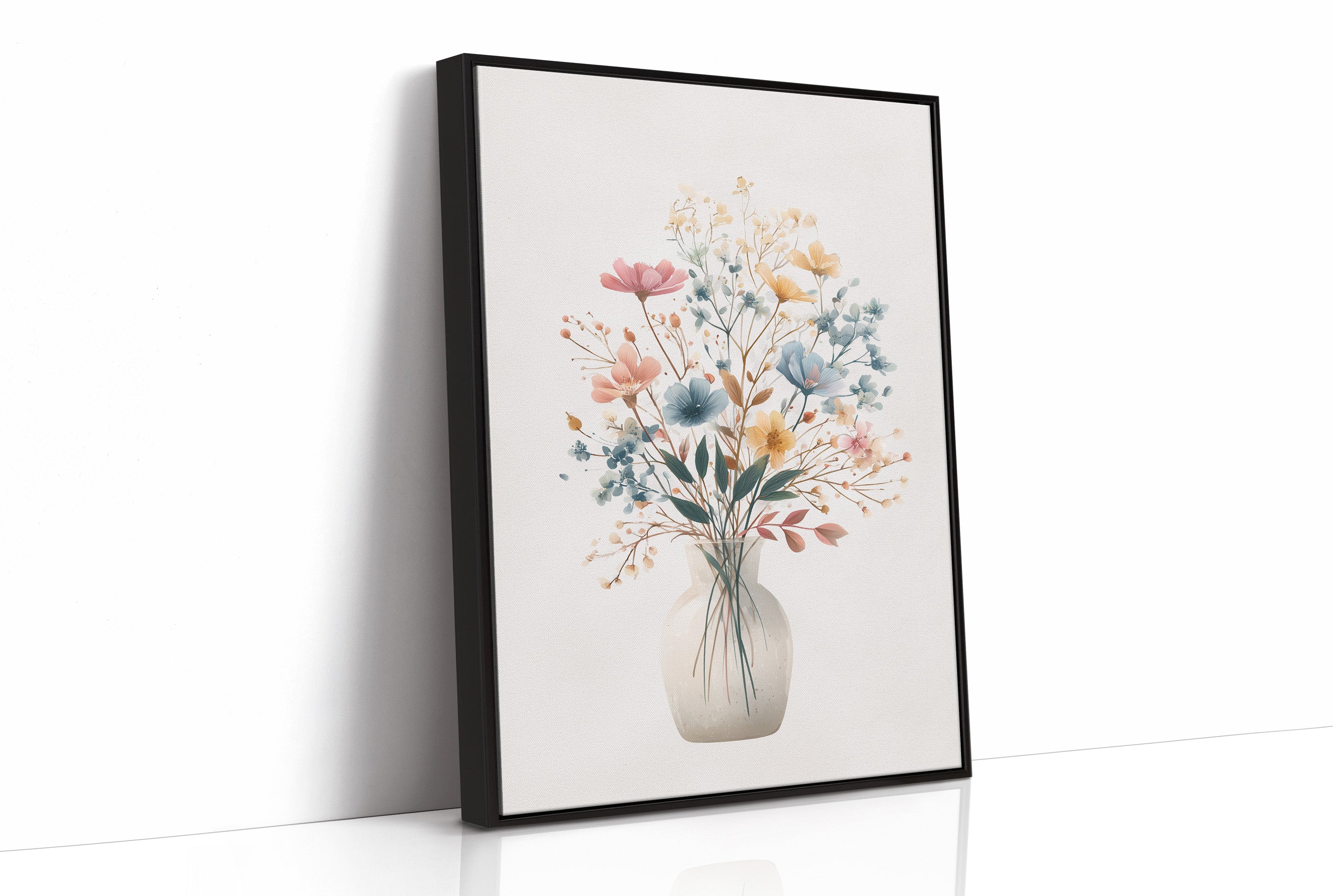 Whispered Symphony of Pastel Blooms