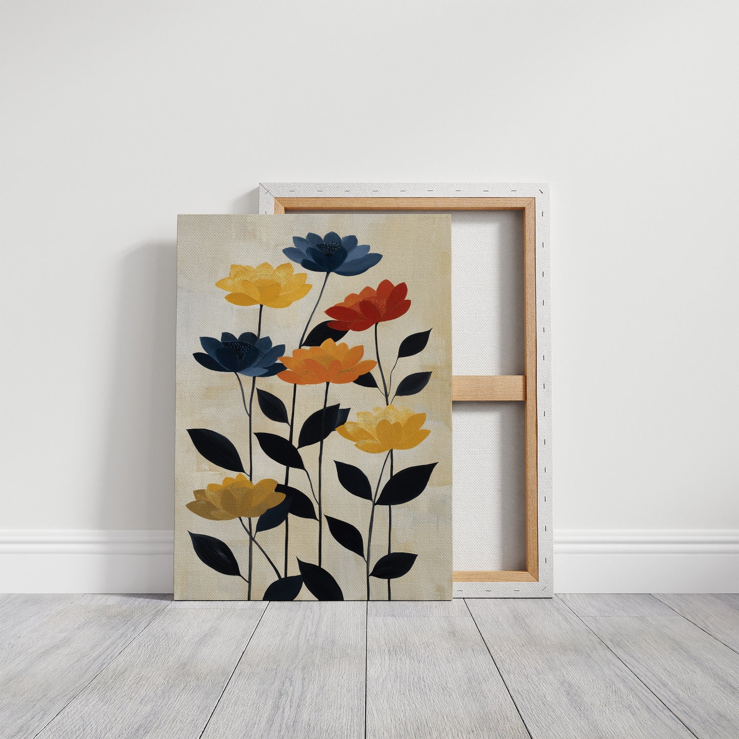 Autumn Petals Dance In Morning Light