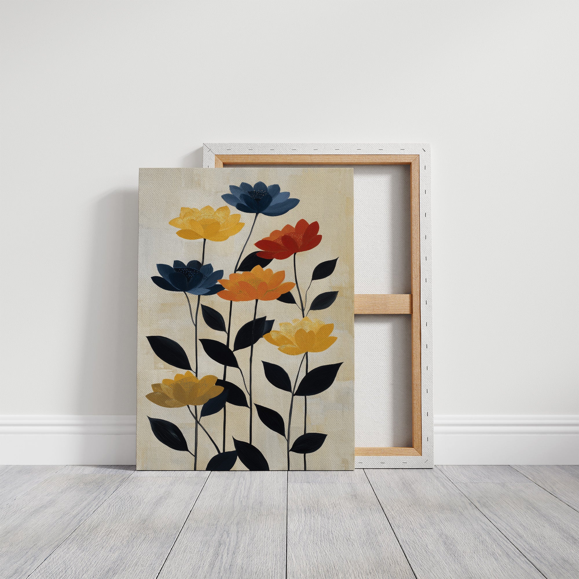 Autumn Petals Dance In Morning Light