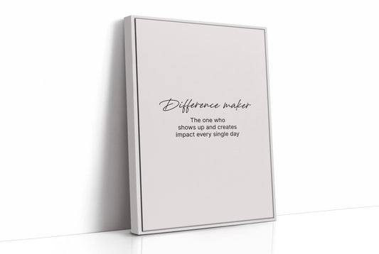 Difference Maker Daily Impact Quote