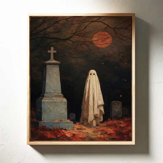 Beneath the Blood Moon's Veil