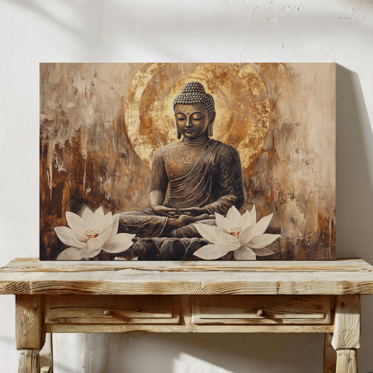 Sacred Lotus Blooms At Dawn