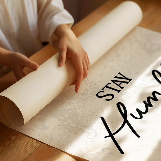 Stay Humble Script Quote