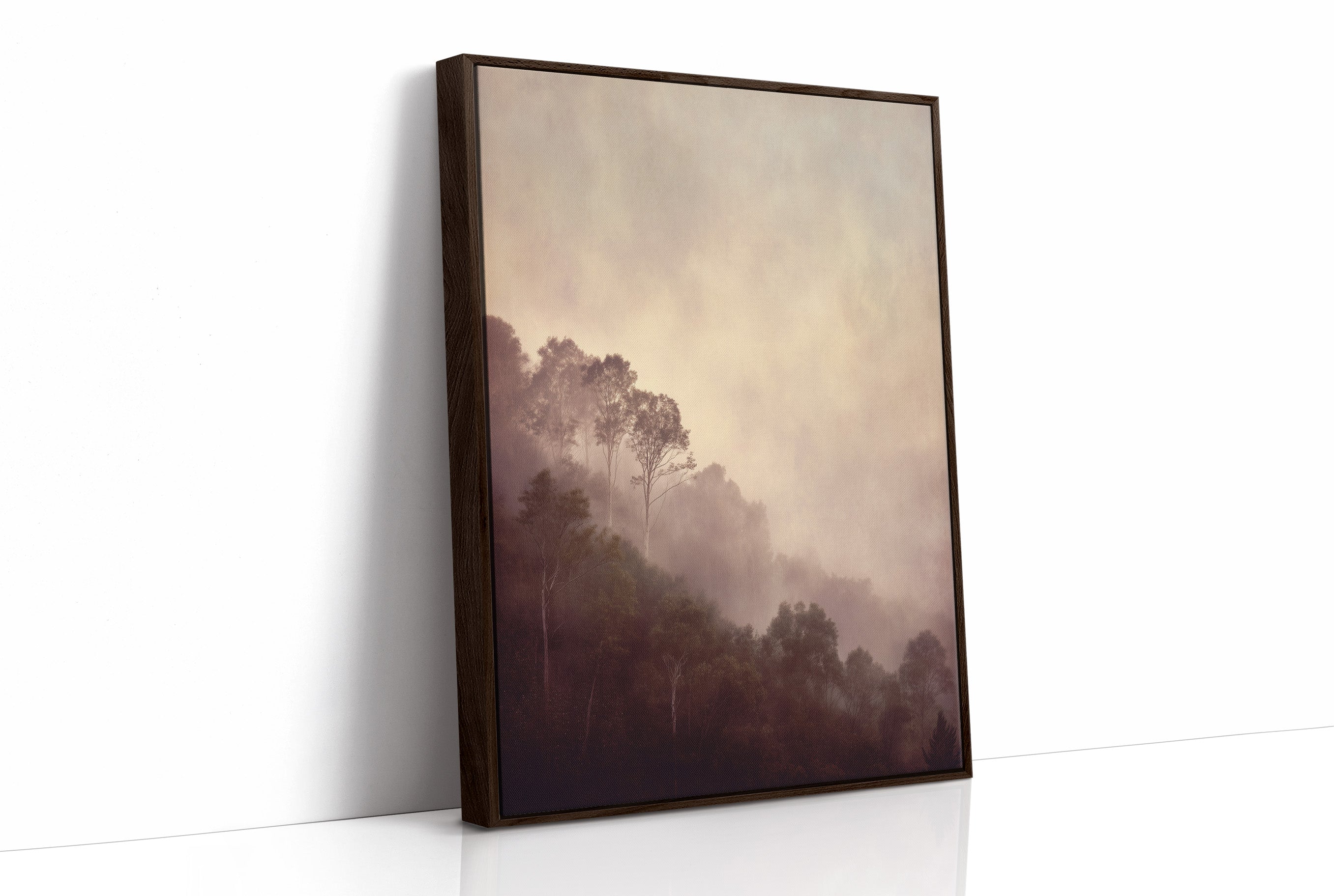 Mist Veils The Ancient Valley