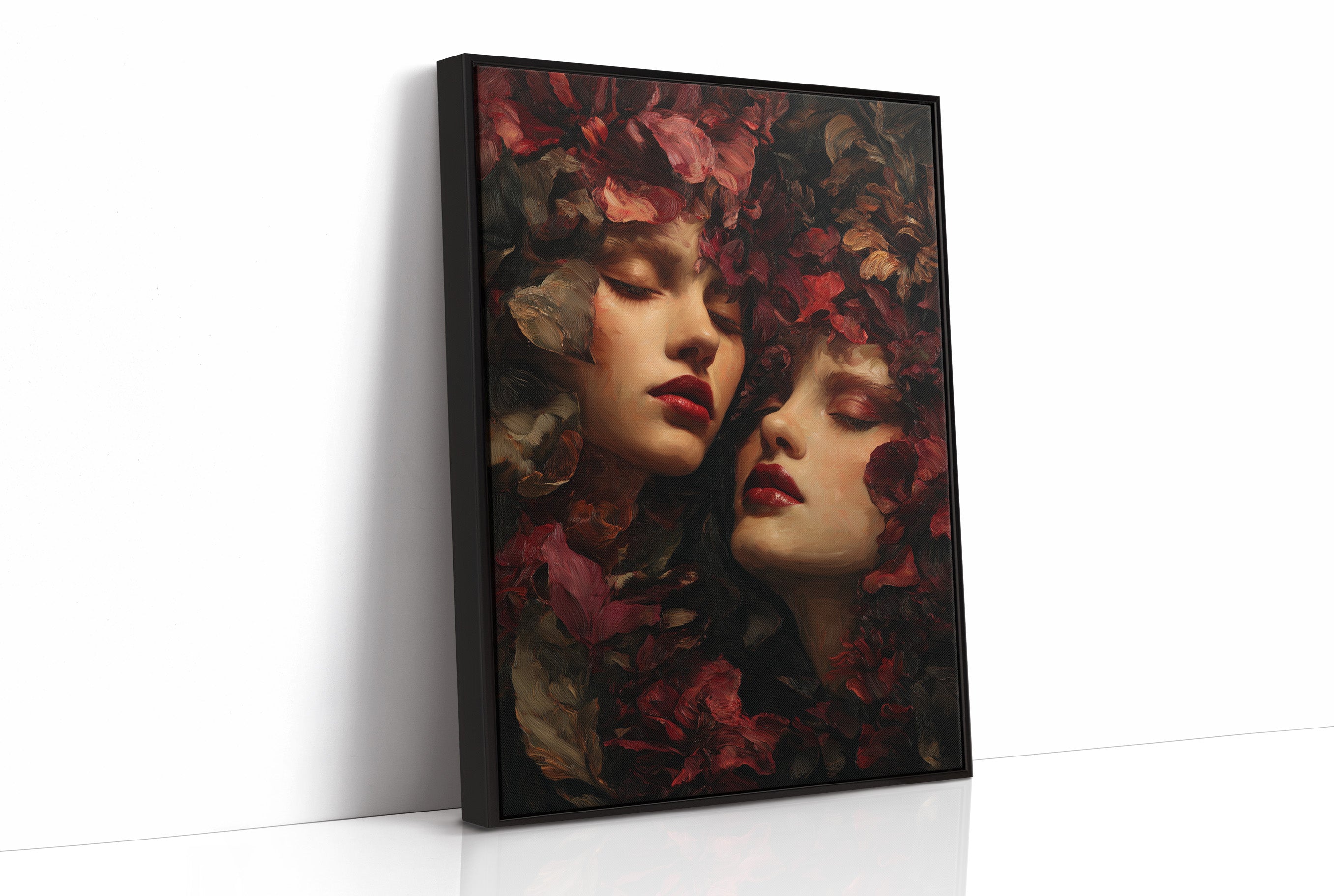 Crimson Petals Between Dreams