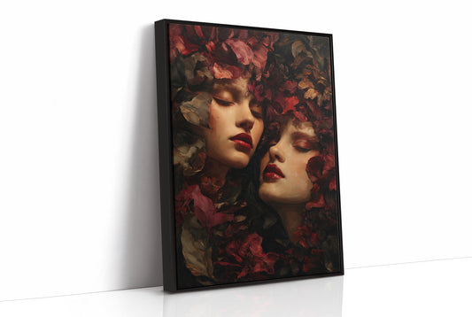 Crimson Petals Between Dreams