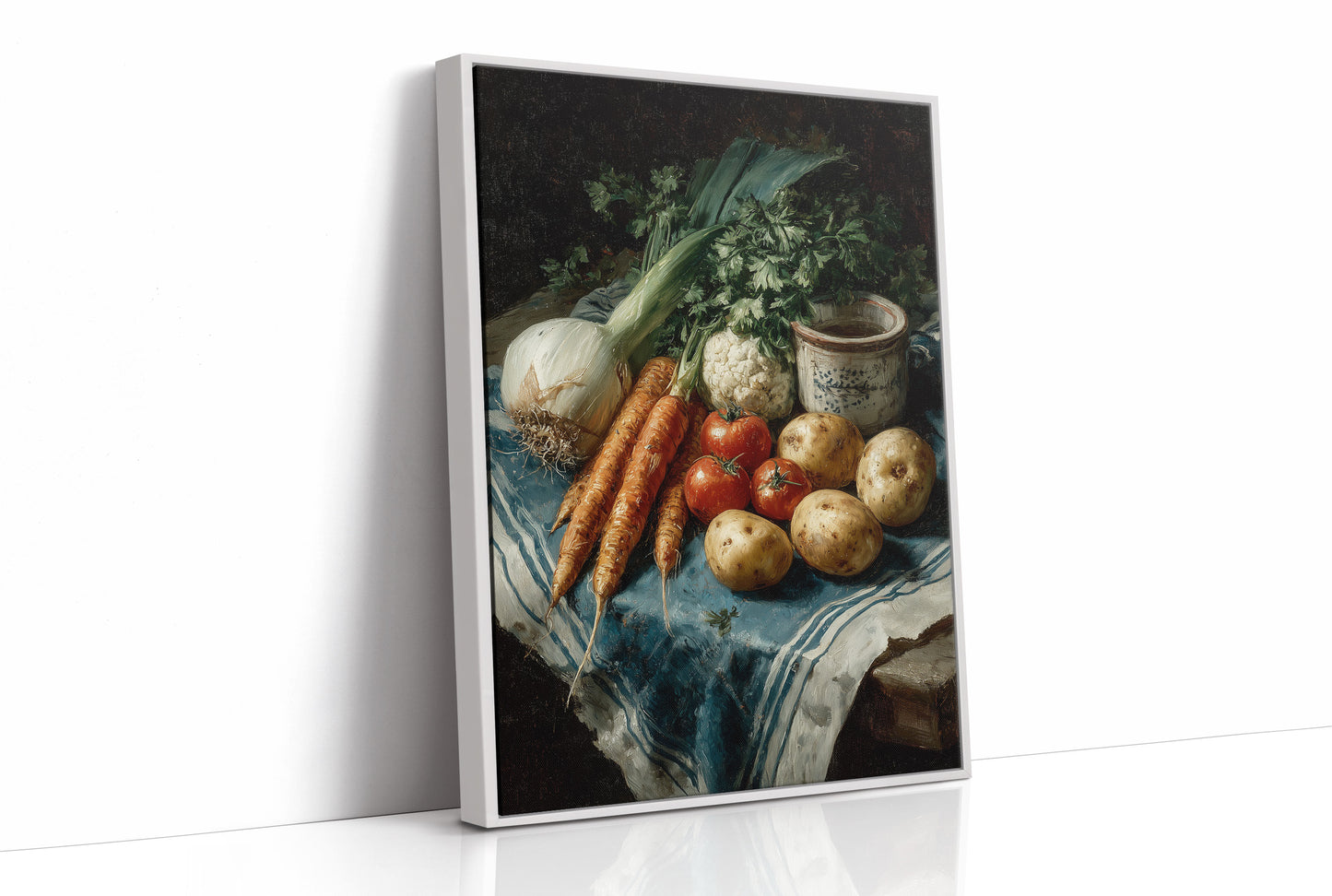 Harvest on Linen Cloth