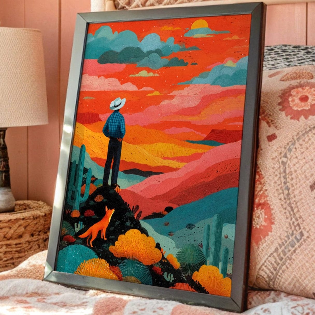 Fox Follows Sunset Mountain Songs