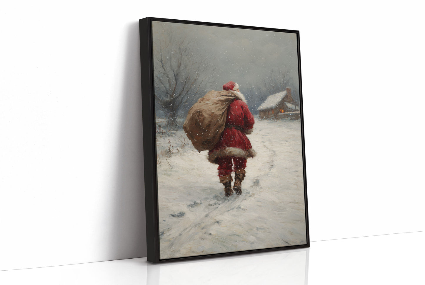 Snow Falls Soft On Christmas Eve