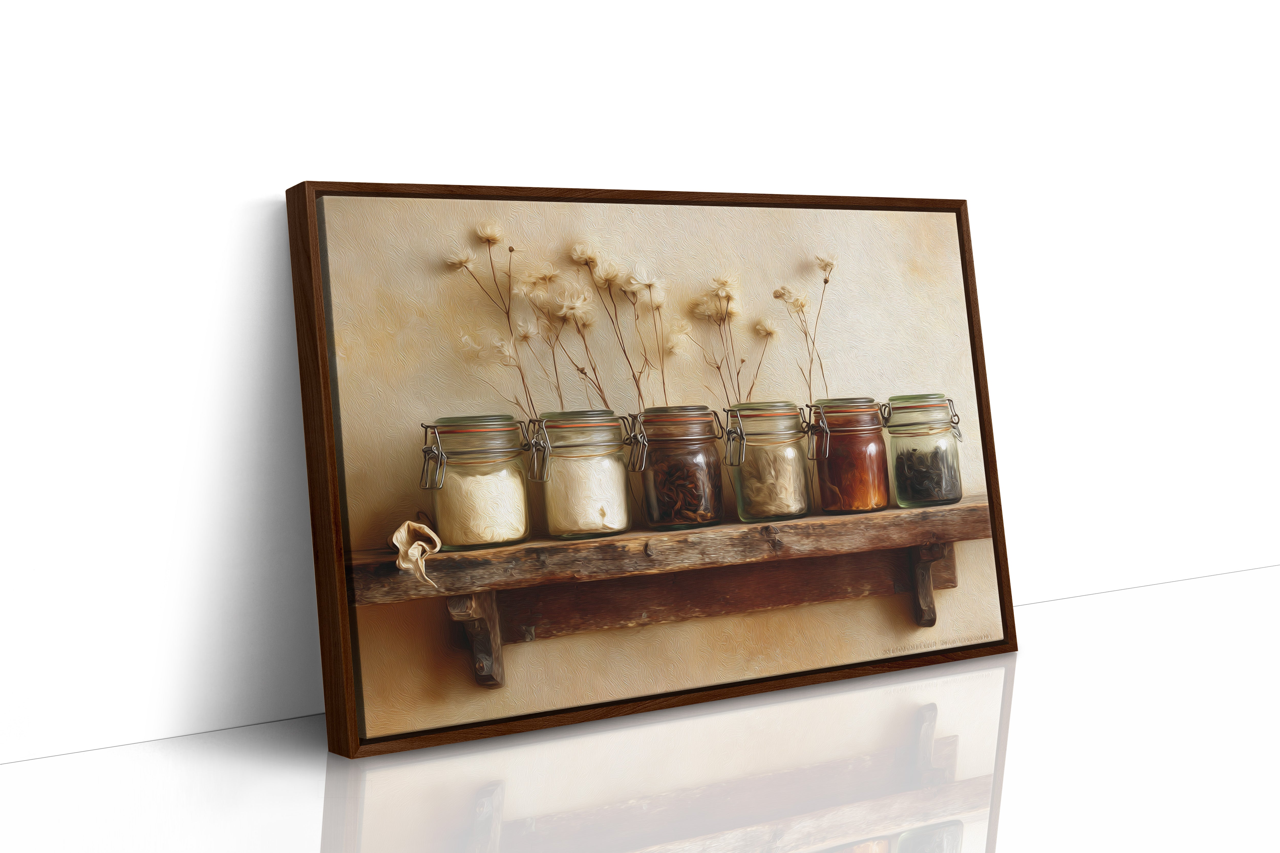 Treasures of the Rustic Shelf
