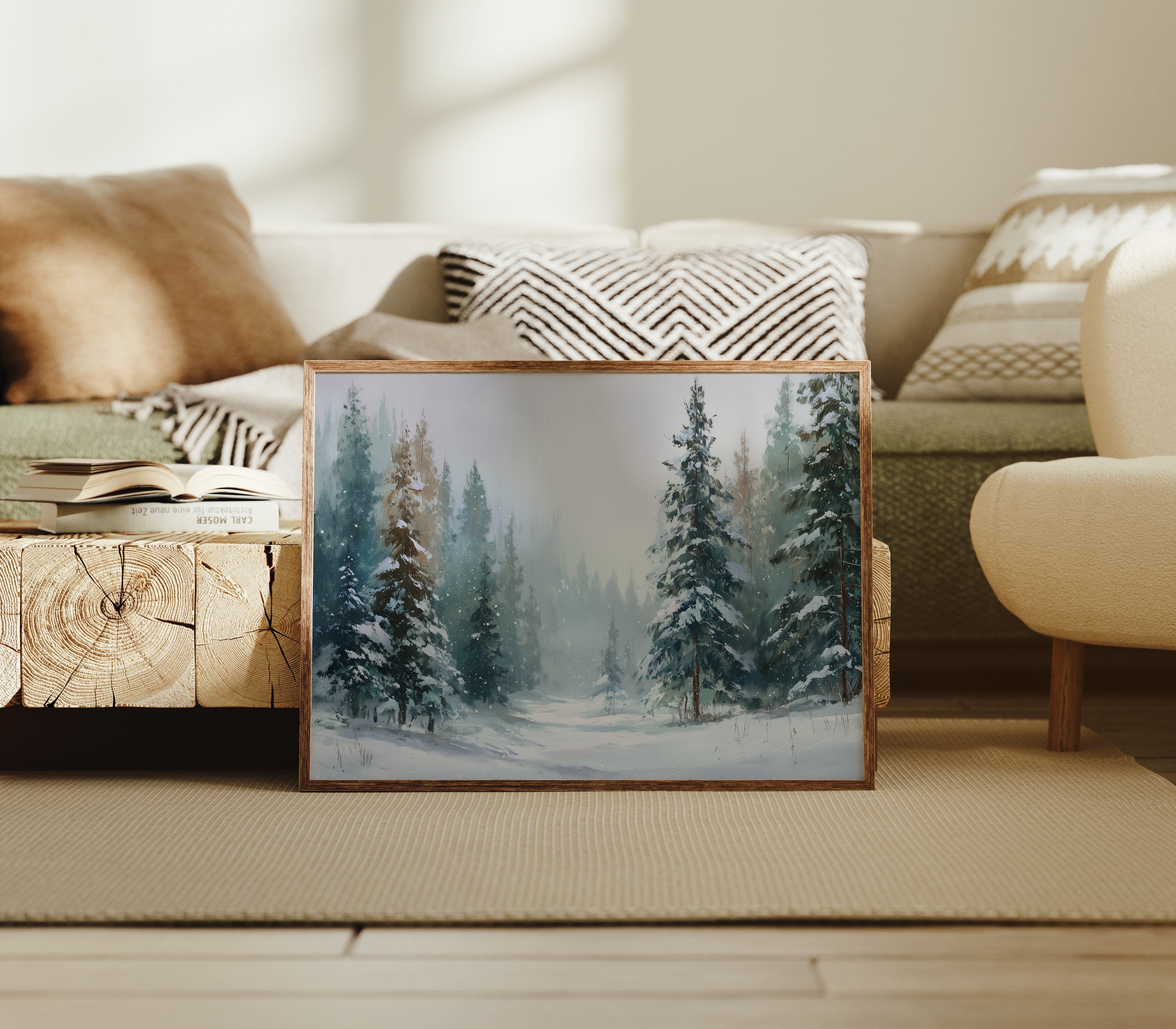 Winter Pines Tell December Stories