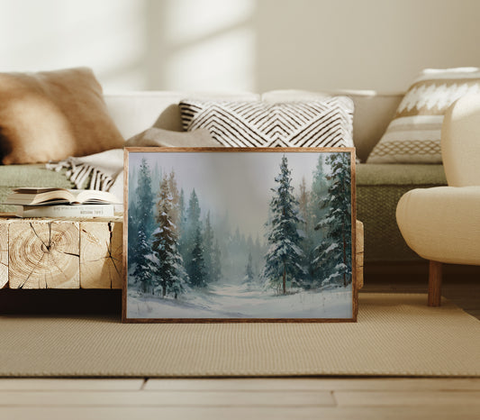 Winter Pines Tell December Stories
