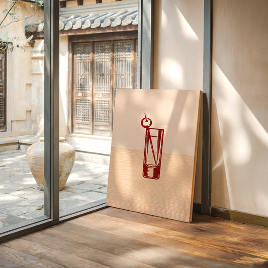 Cherry Lines Meet Summer Fizz