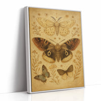 Vintage Moths and Meadow Wings